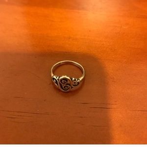 James Avery scroll ring 7